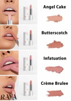 رژ لب جامد و کرمی کایلی کازمتیکس رنگ Crème Brulee حجم فول سایز